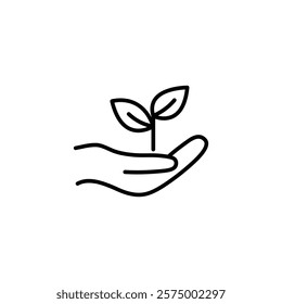 hand holds leaves - black vector icon eco icon protection care nature organic sign
- Powered by Shutterstock - Get 15% off with code: PIKWIZARD15