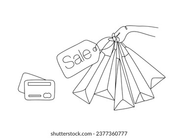 https://image.shutterstock.com/image-vector/hand-holds-shopping-bags-happy-260nw-2377360777.jpg