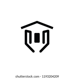 hand home logo