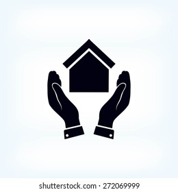  Hand And House  Icon