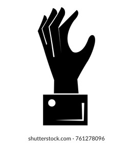 hand human catching icon