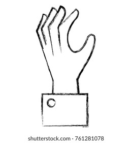 hand human catching icon