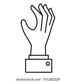 hand human catching icon