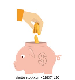 hand human with coin