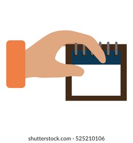 hand human with document paper