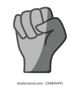 hand human fist icon