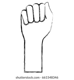 hand human fist icon