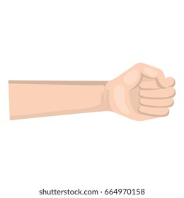 hand human fist icon