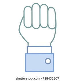 hand human fist icon