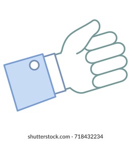 hand human fist icon