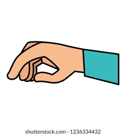 hand human giving icon