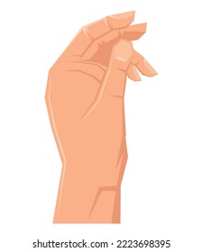 hand human holding up icon