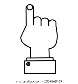 hand human index icon