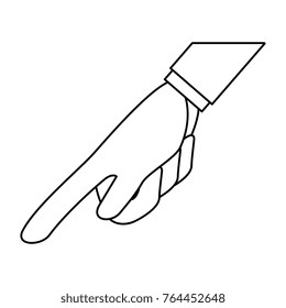 hand human index icon