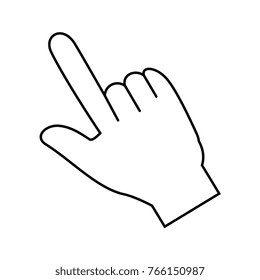 hand human index icon