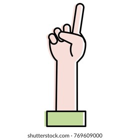 hand human index icon