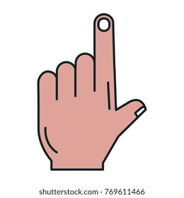 hand human index icon