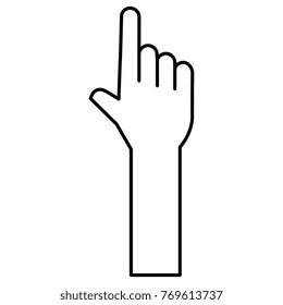 hand human index icon