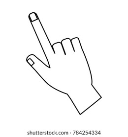 hand human index icon