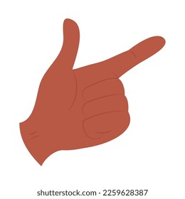 hand human indexing gesture icon