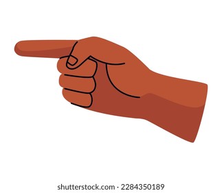 hand human indexing gesture icon