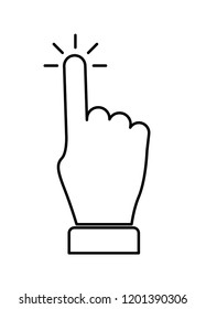 hand human indexing icon