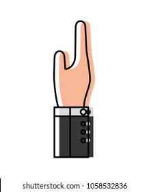 hand human isolated icon