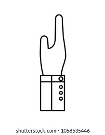hand human isolated icon