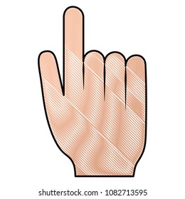 hand human isolated icon