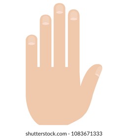 hand human isolated icon