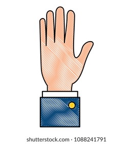 hand human isolated icon