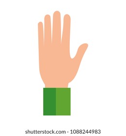 hand human isolated icon
