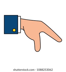 hand human isolated icon