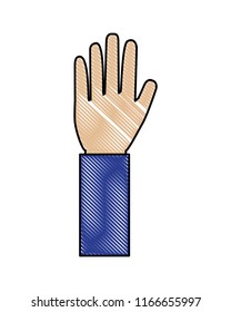 hand human isolated icon