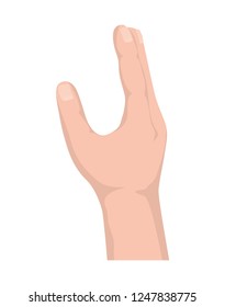 hand human isolated icon