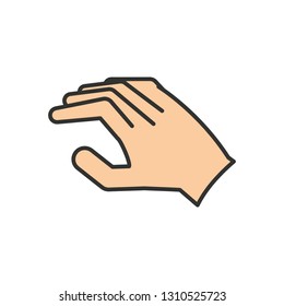 hand human isolated icon