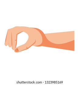 hand human isolated icon