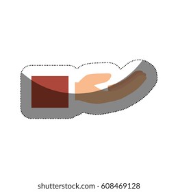 hand human isolated icon
