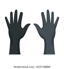 hand human isolated icon