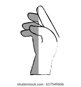 hand human isolated icon