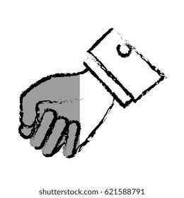 hand human isolated icon