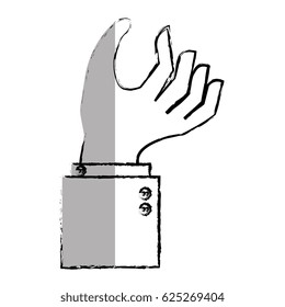 hand human isolated icon