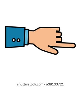 hand human isolated icon