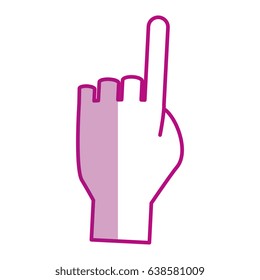 hand human isolated icon