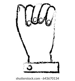hand human isolated icon