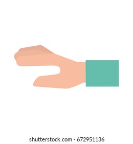 hand human isolated icon