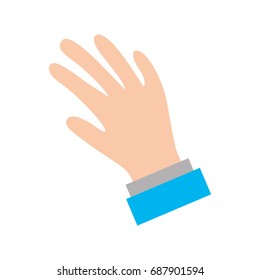hand human isolated icon