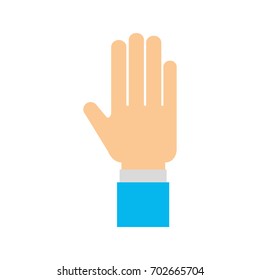 hand human isolated icon