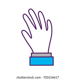 hand human isolated icon