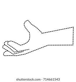 hand human isolated icon